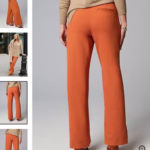 Ponte Wide-Leg Pants M NWT - Picture 6 of 9